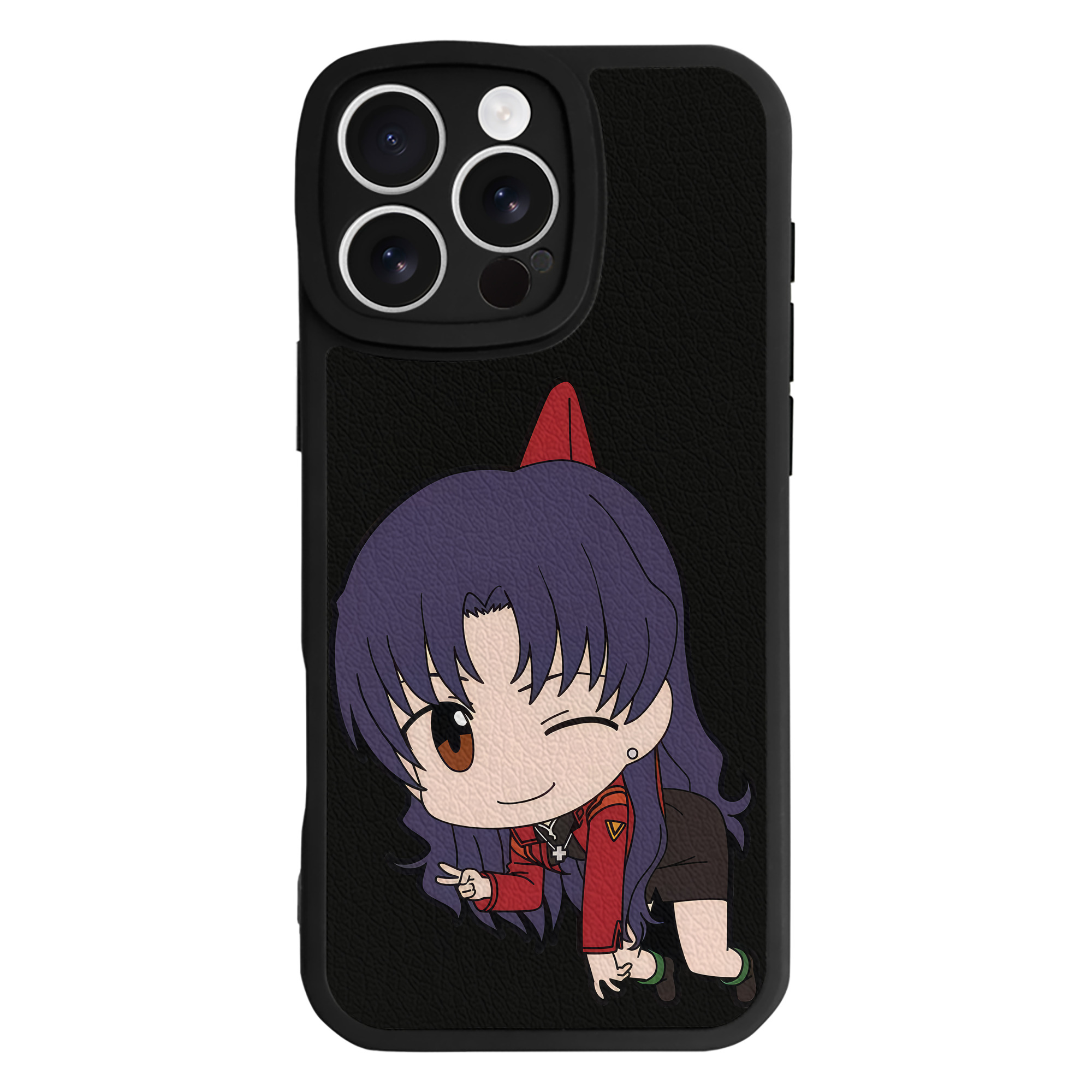 （画像用） EVA 新世紀エヴァンゲリオン 【iPhone 16シリーズ対応】シリコンスマホケース（レザー調） 材質：シリコン
